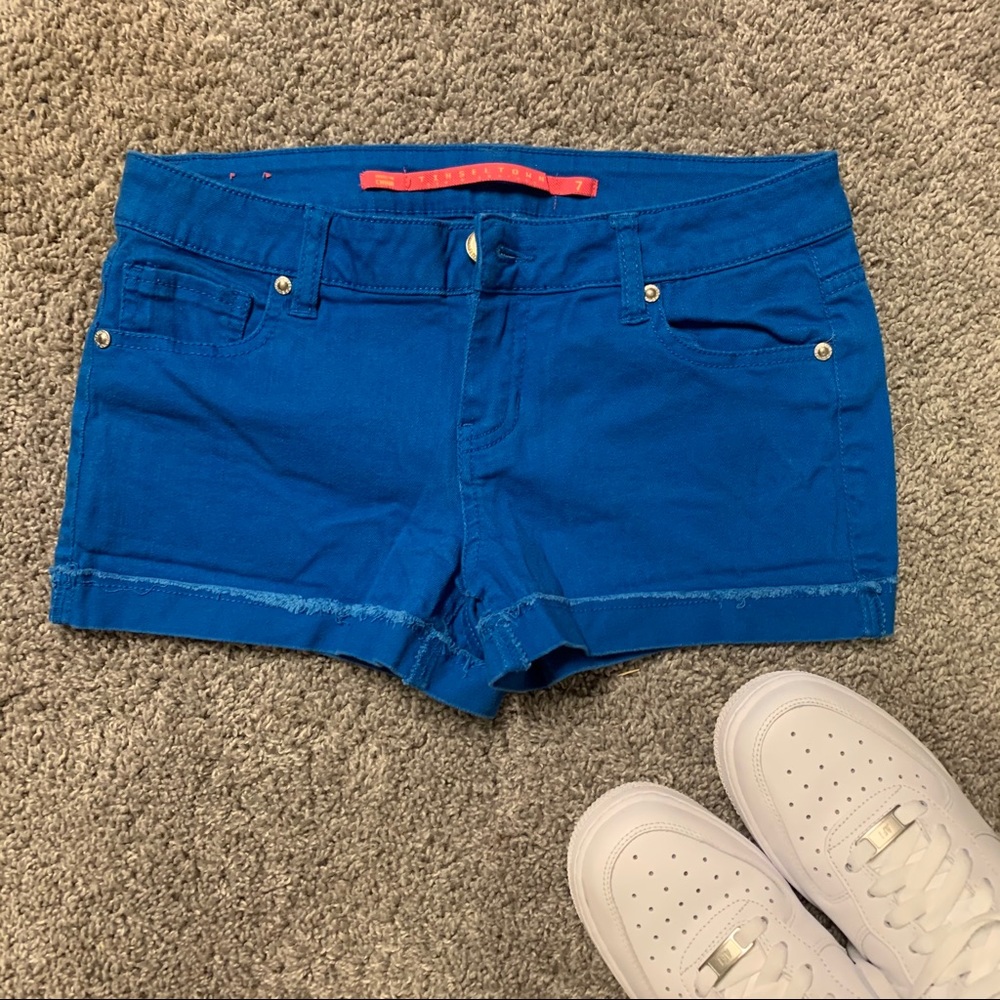 Blue Tinseltown shorts